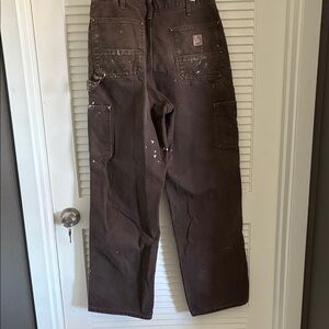 Carhartt Men's Dark Brown Cargo Pants